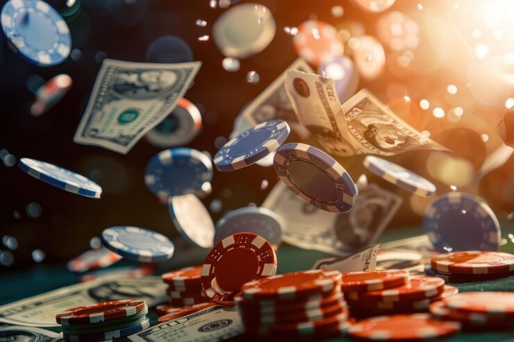 7777 live-dealer blackjack table with multi-camera feed